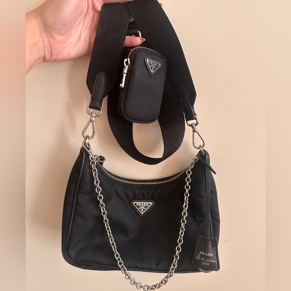 PRADA RE-EDITION 2005 NYLON BAG - Picture 1 of 5